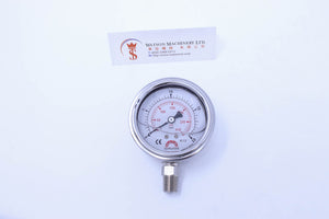 Watson Stainless Steel 20K Bottom Connection Pressure Gauge