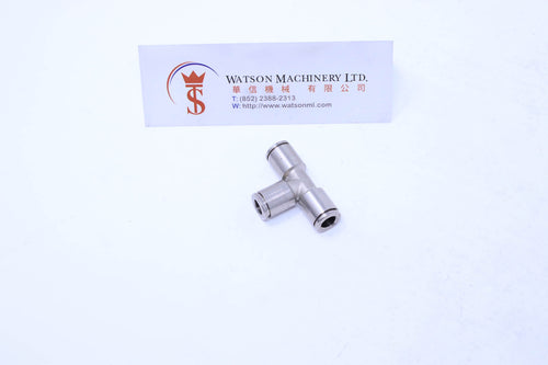 HB210600 6mm Union Branch Tee Brass Push-In Fitting Intermediate Tee