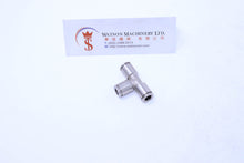 Load image into Gallery viewer, HB211000 10mm Union Branch Tee Brass Push-In Fitting Intermediate Tee
