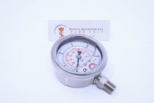 Load image into Gallery viewer, Watson Stainless Steel 25K Bottom Connection Pressure Gauge