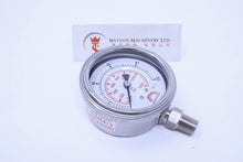 Load image into Gallery viewer, Watson Stainless Steel 100K Bottom Connection Pressure Gauge