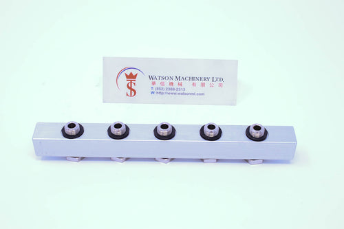 API 5 Position Manifold Base 885847 Collector 16x16x170 + 020672 R310018fitting and seals - Watson Machinery Hydraulics Pneumatics