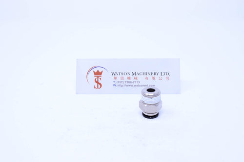 (CTC-8-03) Watson Pneumatic Fitting Straight Connector Push-In Fitting 8mm to 3/8