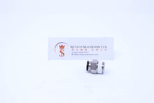 Load image into Gallery viewer, (CTC-8-03) Watson Pneumatic Fitting Straight Connector Push-In Fitting 8mm to 3/8&quot; Thread BSP (Made in Taiwan)