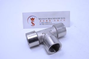 API A02312 Standard Pneumatic Fitting (Nickel Plated Brass) (Made in Italy) - Watson Machinery Hydraulics Pneumatics