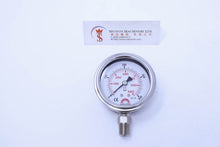 Load image into Gallery viewer, Watson Stainless Steel 400K Bottom Connection Pressure Gauge