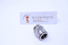 Load image into Gallery viewer, API R121412 1/2&quot; to 14mm Push-in Fitting (Nickel Plated Brass) (Made in Italy) - Watson Machinery Hydraulics Pneumatics