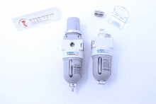 Load image into Gallery viewer, Mindman MACP200-8A(B) Filter, Regulator, Lubricator (FRL) 1/4&quot; BSP (Made in Taiwan)
