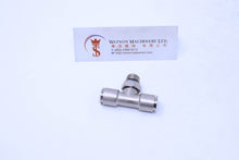 Load image into Gallery viewer, HB161014 10mm to 1/4&quot; Central Tee Male Brass Push-In Fitting