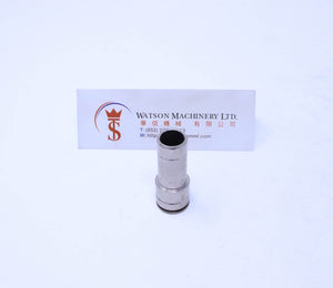 HB241214 12mm to 14mm Nickel Plated Brass Reducing Stem