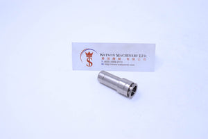 HB241214 12mm to 14mm Nickel Plated Brass Reducing Stem
