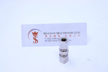 Load image into Gallery viewer, API O140600 (O140606) Compression Fitting Union 6mm (Nickel Plated Brass) (Made in Italy) - Watson Machinery Hydraulics Pneumatics