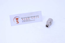 Load image into Gallery viewer, HB070614 6mm to 1/4&quot; Straight Female Brass Push-In Fitting