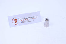 Load image into Gallery viewer, API R130618 1/8&quot; Female to 6mm Push-in Fitting (Nickel Plated Brass) (Made in Italy) - Watson Machinery Hydraulics Pneumatics
