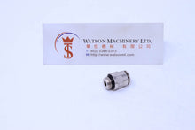 Load image into Gallery viewer, HB040618 6mm to 1/8&quot; Straight Parallel Male Brass Push-In Fitting
