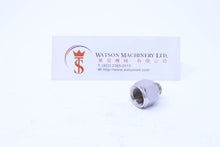 Load image into Gallery viewer, API A0031814 1/8&quot; Male to 1/4&quot; Female Standard Pneumatic Fitting (Nickel Plated Brass) (Made in Italy) - Watson Machinery Hydraulics Pneumatics