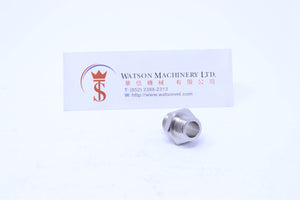 API A0051414 Standard Pneumatic Fitting (Nickel Plated Brass) (Made in Italy) - Watson Machinery Hydraulics Pneumatics
