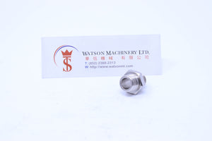 API A0051414 Standard Pneumatic Fitting (Nickel Plated Brass) (Made in Italy) - Watson Machinery Hydraulics Pneumatics