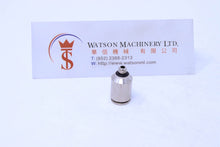 Load image into Gallery viewer, API R1206M5 6mm to M5 Push-in Fitting (Nickel Plated Brass) (Made in Italy) - Watson Machinery Hydraulics Pneumatics