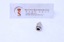 Load image into Gallery viewer, API R1206M5 6mm to M5 Push-in Fitting (Nickel Plated Brass) (Made in Italy) - Watson Machinery Hydraulics Pneumatics