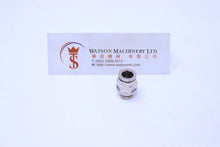 Load image into Gallery viewer, API R120814 1/4&quot; to 8mm Push-in Fitting (Nickel Plated Brass) (Made in Italy) - Watson Machinery Hydraulics Pneumatics
