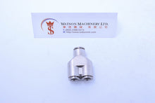 Load image into Gallery viewer, API R510808 Push-in Fitting (Nickel Plated Brass) (Made in Italy) - Watson Machinery Hydraulics Pneumatics