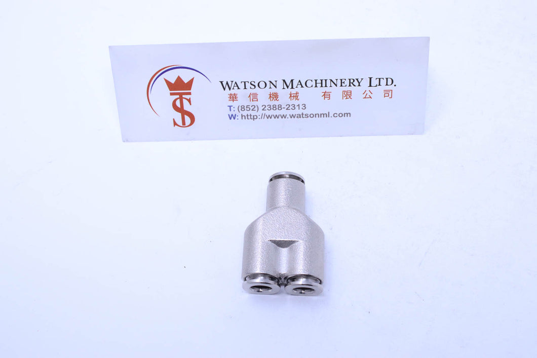 API R510606 Push-in Fitting (Nickel Plated Brass) (Made in Italy) - Watson Machinery Hydraulics Pneumatics