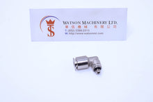 Load image into Gallery viewer, API R4106M5 Elbow to M5 Push-in Fitting (Nickel Plated Brass) (Made in Italy) - Watson Machinery Hydraulics Pneumatics