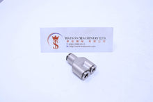 Load image into Gallery viewer, API R510606 Push-in Fitting (Nickel Plated Brass) (Made in Italy) - Watson Machinery Hydraulics Pneumatics