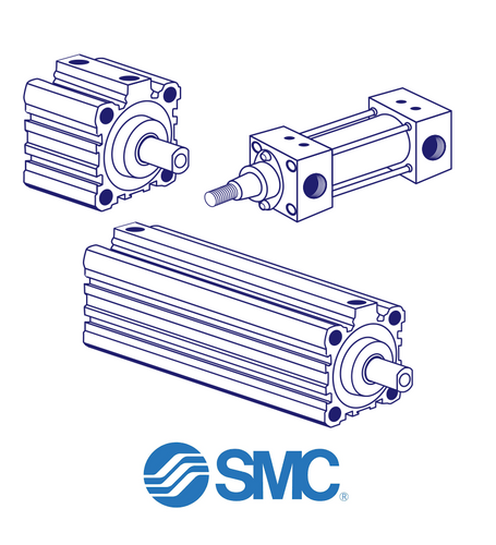 SMC RQL32TF-50M Pneumatic Cylinder