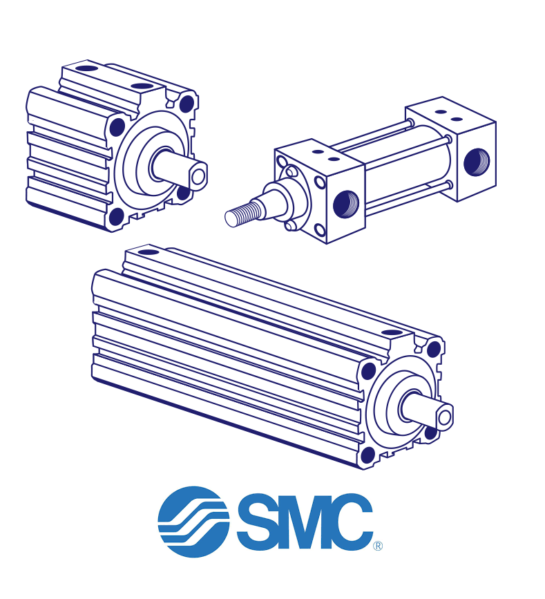 SMC CDQ2B63-40D-A93 Pneumatic Cylinder