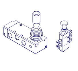 Metal Work VME1-05 NO D4 Mini Mechanical Valve (W3501000201)